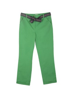 Pantalon 7/8ème vert avec...